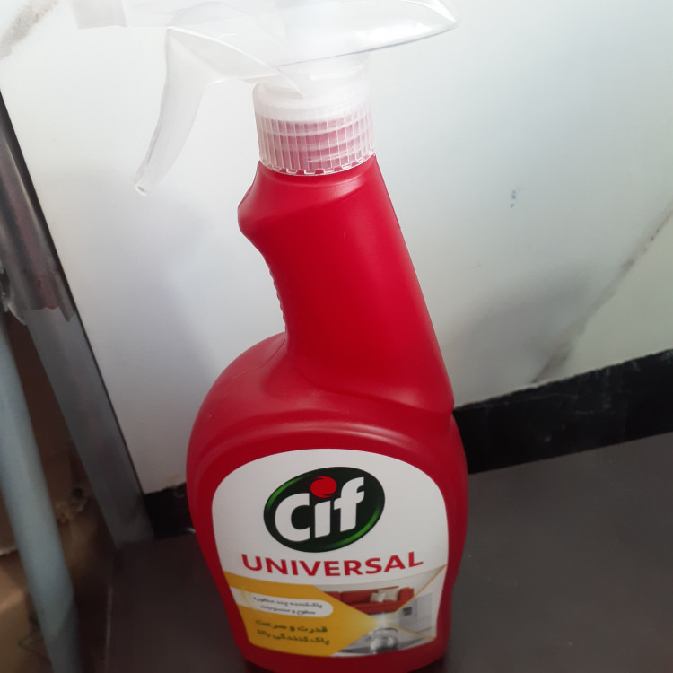 اسپری پاککننده چندمنظوره Cif Universal تمیزی و درخشش سطوح