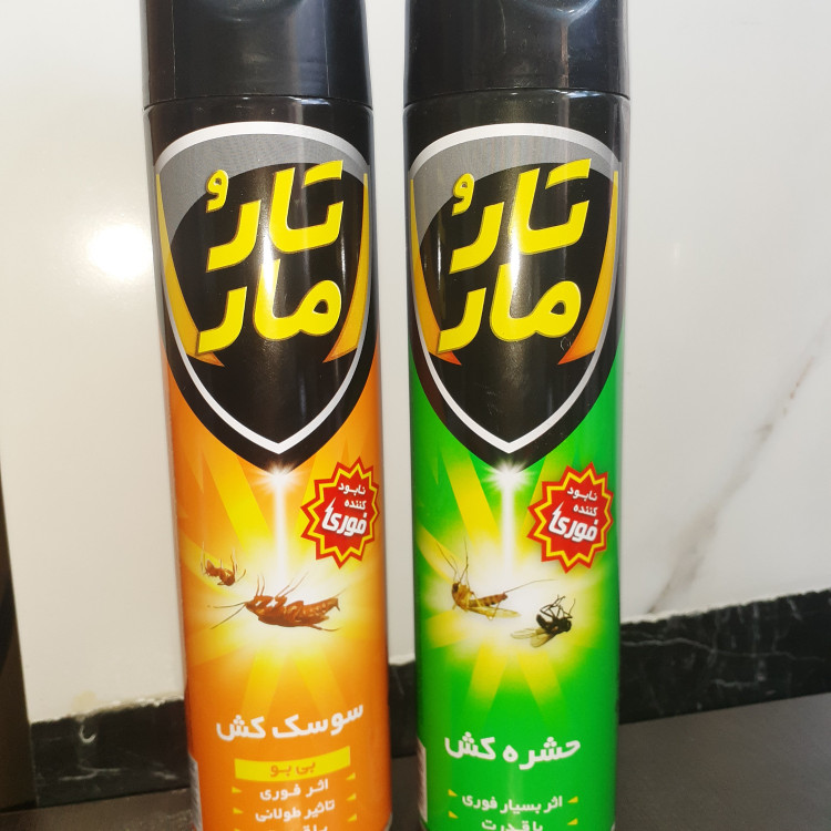 حشرهکش تار و مار مقابله با حشرات مزاحم